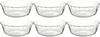 Миска из термостойкого стекла iwaki, маленькая, для заварного крема, 430 мл, набор из 6 шт. BC465