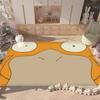 Cartoon P-Psyduck Door Mat Washable Non-Slip Living Room Sofa Chairs Area Mat Kitchen Doormat Area Rug