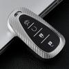 AABHN1 Carbon Fiber Car Smart Key Cover Case for Chevrolet Cruze Camaro Malibu Equinox 2016 2017 2018 2019 Key Chain