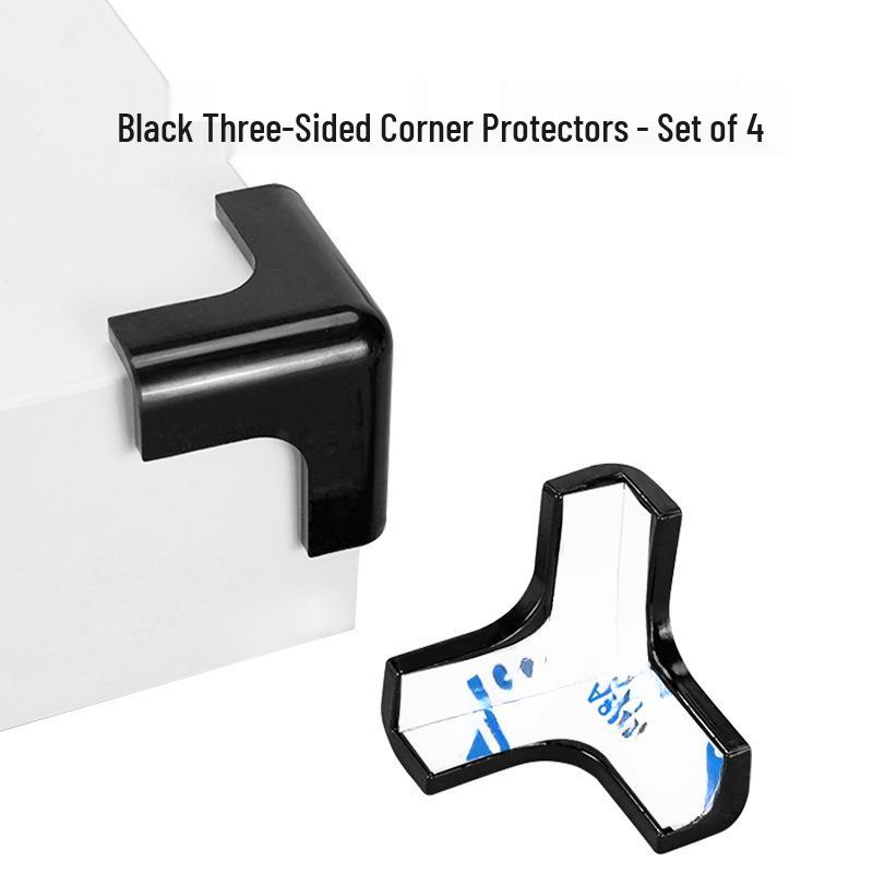 Силиконовые Угловые Защиты для Стола - Противоударный, Мягкий Набор Безопасности для Мебели.