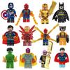 Super Hero Steel Spider Doll Building Block Puzzle Toy