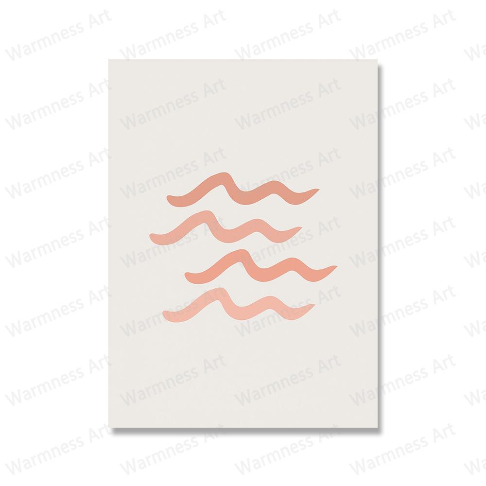 Boho Surf Waves Beach Tree Wall Art Canvas Painting Nordic Quote Posters And Prints Wall Pictures for Kids Nursery Room Decor No Frame