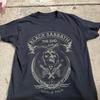 Винтажная футболка Black Sabbath The End Tour, Унисекс черная футболка, Размер S-5XL Унисекс футболка