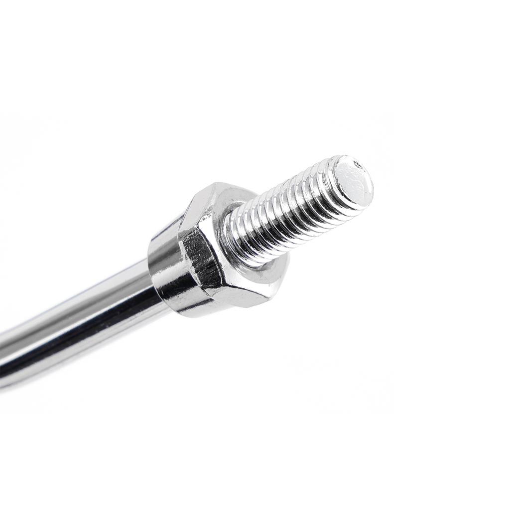 Круглое черное зеркало с хромированным кронштейном 8 мм для Honda NA/NC/NN/NQ/NX/PA/SE/TG50 C70