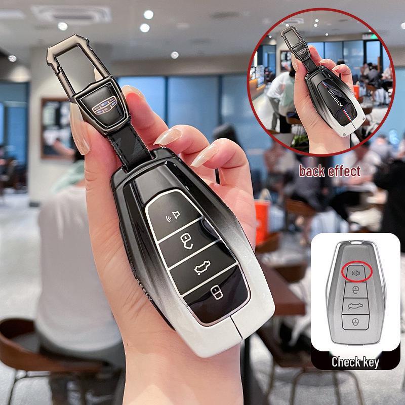 Geely Emgrand Key Cover for Xingrui, Xingyue L, Binrui Cool, Boyue, Binyue, GS Models – Metal Shell