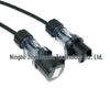 16A Waterproof Aviation Connector: Flame-Retardant, 3-Core 2.5mm² Male-to-Female Power Cord