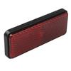 Mini Reflector for Motorcycles, Red Warning Reflector for Motorcycles, 3.3 X 1.4 X 0.4