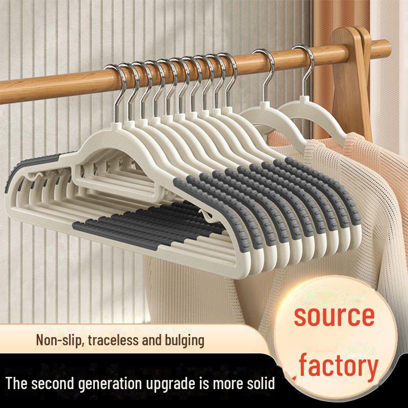 Вращающаяся нескользящая утолщенная вешалка для одежды для влажного и сухого использования