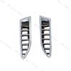 2PCS For Nissan Rogue X-Trail XTrail T33 2025 2025 2025 Chrome Carbon Fiber Front Bumper Trim Air Vent Outlet Grille Cover