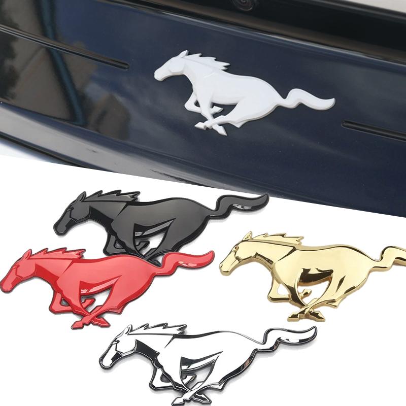 Автомобильная наклейка Наклейки на кузов автомобиля Эмблемы для Ford Mustang GT350 GT500 Shelby 2.3T Cobra Спойлер Значки кузова SVT Наклейки на задний багажник