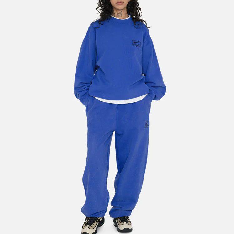 Nike Флис свитшот X Stussy с кислотной стиркой Азиатский размер DR4426-480