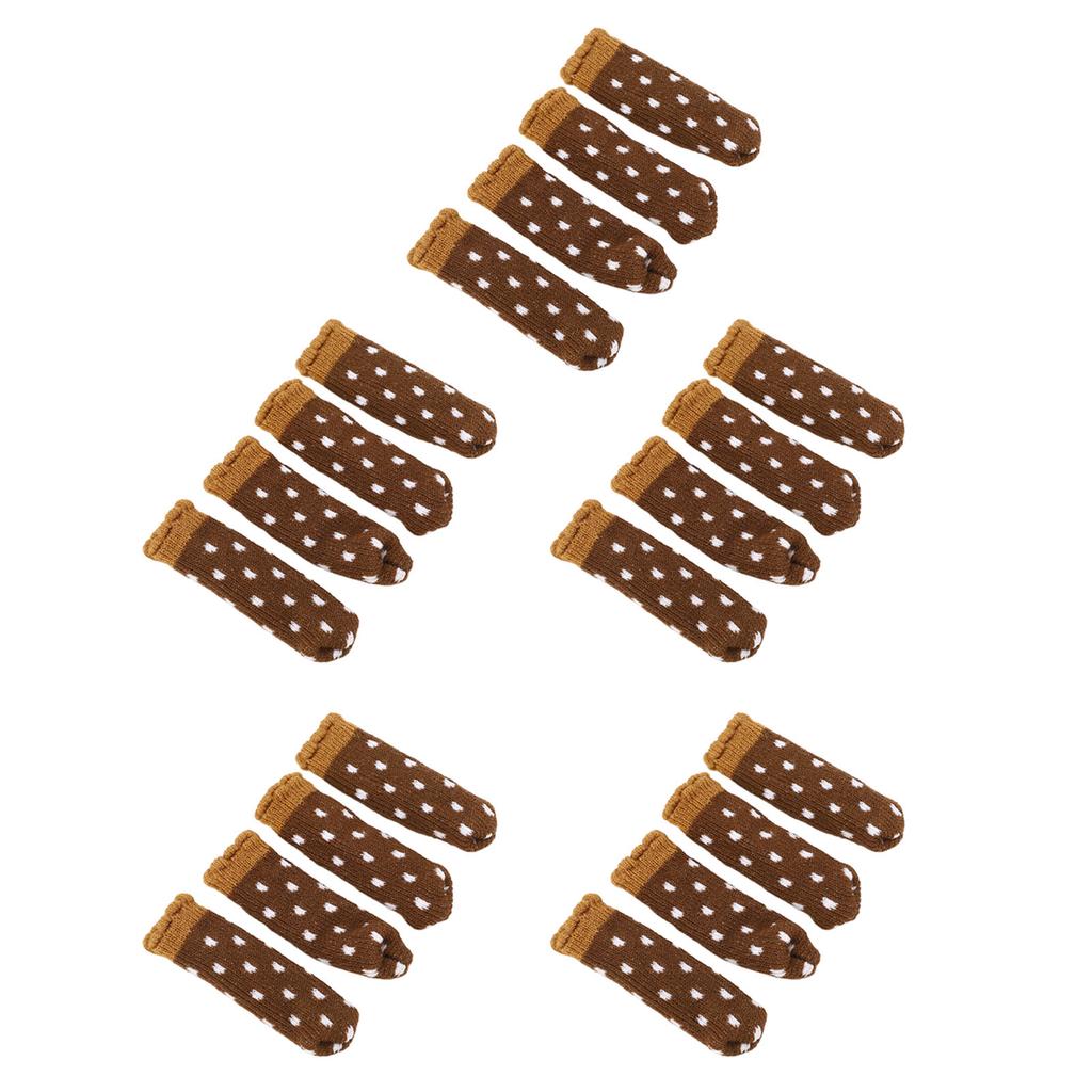 20 шт. чехлы для ножек мебели, бесшумные напольные защитные коврики, защитные ножки стульев для стульев и столов