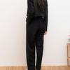 Shop   Women S Crop Jacket elaStic waiSt Wide SlackS Set Wdm wSet hSSg 02 22Set