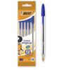 Шариковые ручки BIC Crystal Blue Original Medium Point, упаковка из 5 шт. BIC