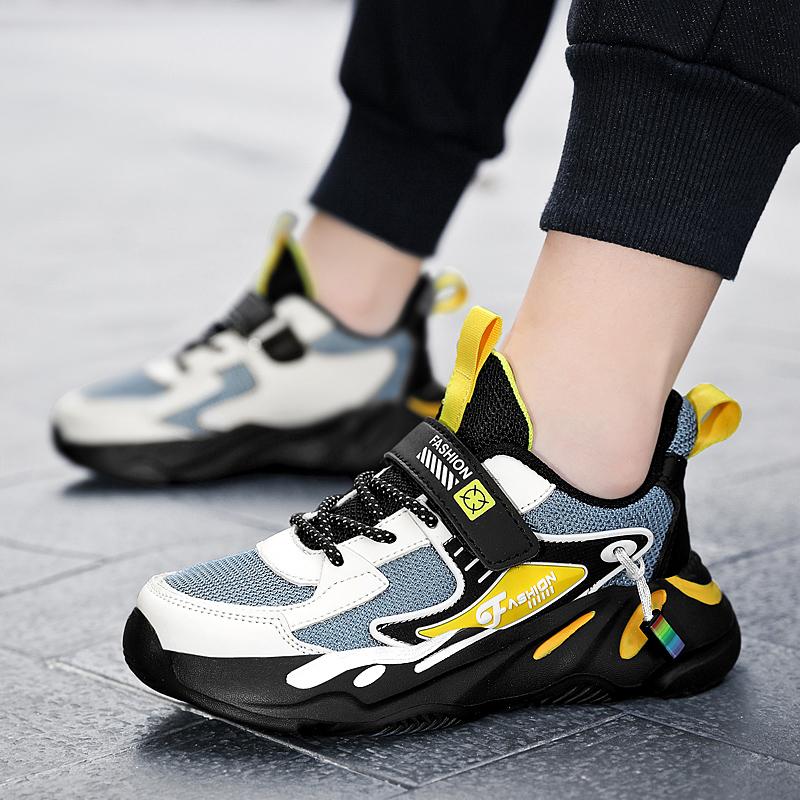 Детские кроссовки для мальчиков 2–12 лет, летние детские повседневные дышащие прогулочные спортивные кроссовки для девочек, обувь для подростков