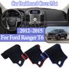 Для Ford Ranger T6 P375 2012 2013 2014 2015 Автомобильная Панель Приборов Антибликовый Коврик на Панель Центральная Консоль Предотвращающий Свет Матирующая Накладка Авто Аксессуар