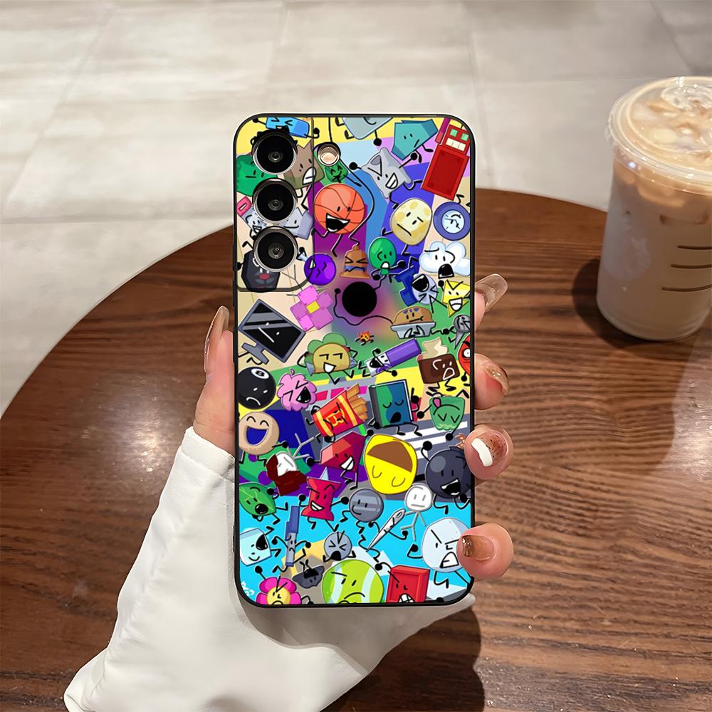 Чехол для телефона B-Battle For Dream Island Для S25 Ultra Samsung S26 S24 Fe S23 S22 S20 S21 Plus A54 A34 A53 A16 Задняя крышка
