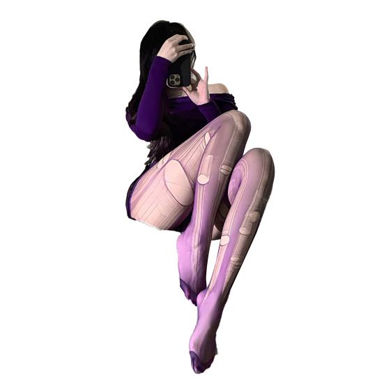 Женские сексуальные колготки незаметные шелковистые брюки со скользящей ластовицей ультратонкие чулки до бедра леггинсы бесшовные прозрачные чулки