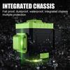 2 in 1 4D 360° Horizontal Vertical Cross Green Light Laser 16/12/8 Line Level Self-Leveling Measure APP Control