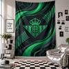 Футбольный настенный гобелен Real Betis Декор для дома Настенное полотно для спальни Гостиной Фон