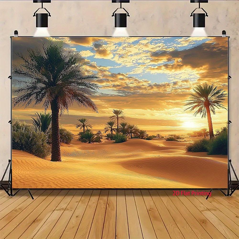 2D plane 1 piece - a hope in the oasis suitable for various activities and festivals as a flexible background