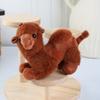 Cute Camel Plush Toy Animal Pendant With Soft Velvet For Backpack Accessories