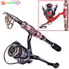 1.5-3.3M Telescopic Fishing Rod and Fishing Reel Set Fishing Tackle Combo Kits