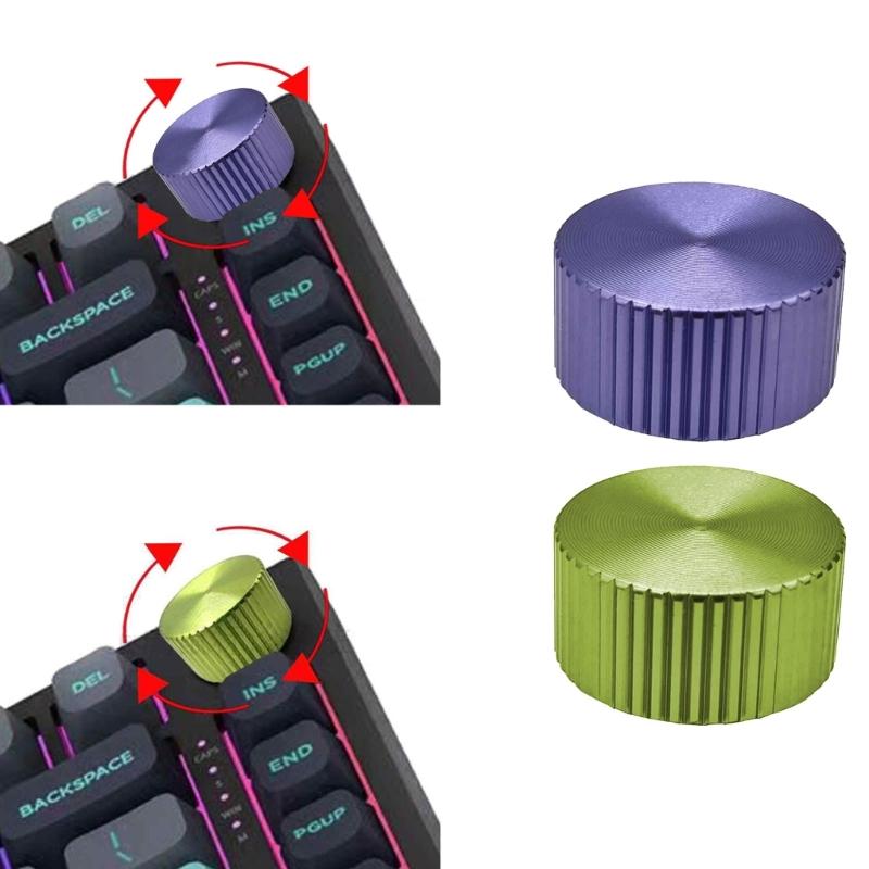 Механические клавиатуры Переключатели регулировки громкости с ручкой для улучшения пользовательского опыта Конструкция из алюминиевого сплава