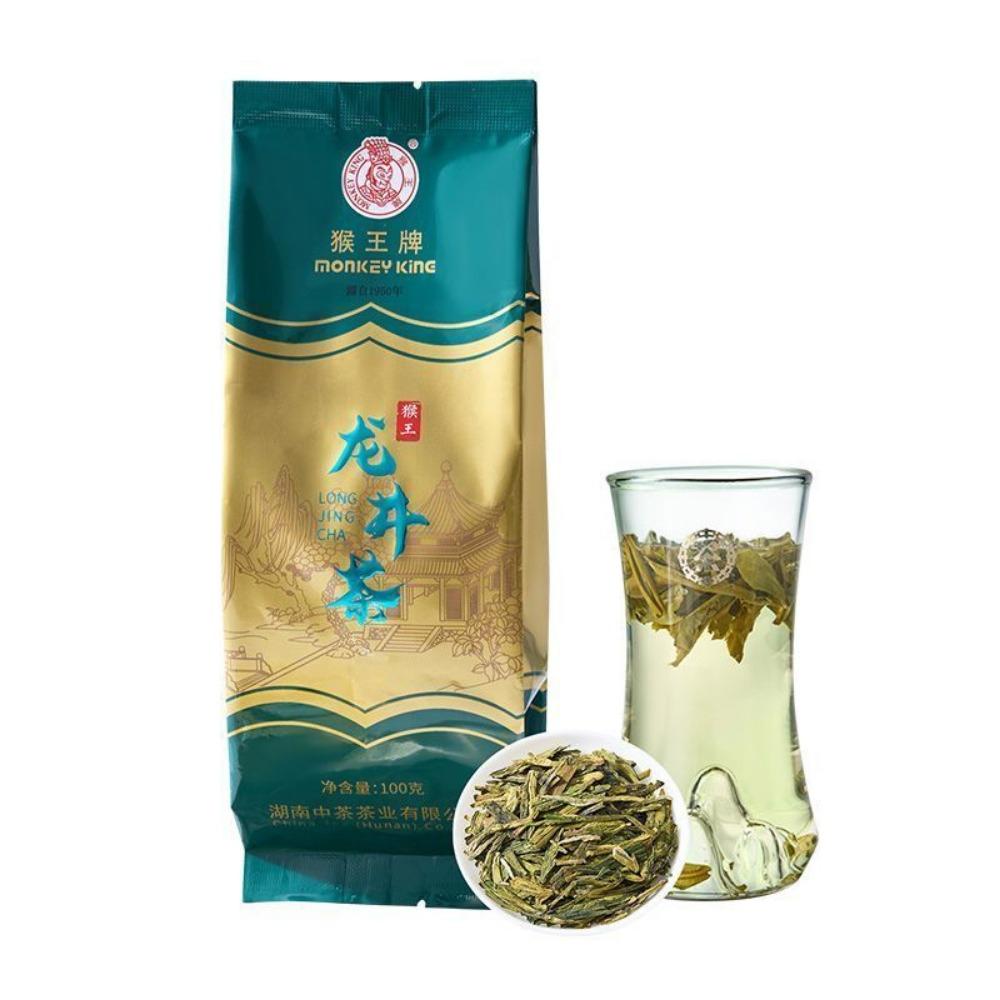 Король обезьян Чай Лунцзин Цяньтан 100г Новый Премиальный Зеленый Чай