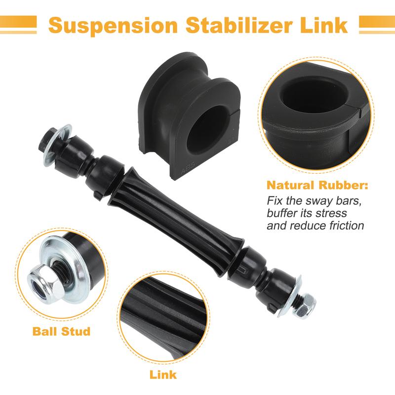 UXCELL K700432 Комплект втулок стабилизатора в сборе для Chevy Silverado, GMC Sierra, Yukon