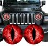 Наклейки на фары Beast Eyes Animal Eyes Наклейки на фары автомобиля 3D Stereo Eyes Наклейка на фары Jeep Украшение на бампер окна автомобиля