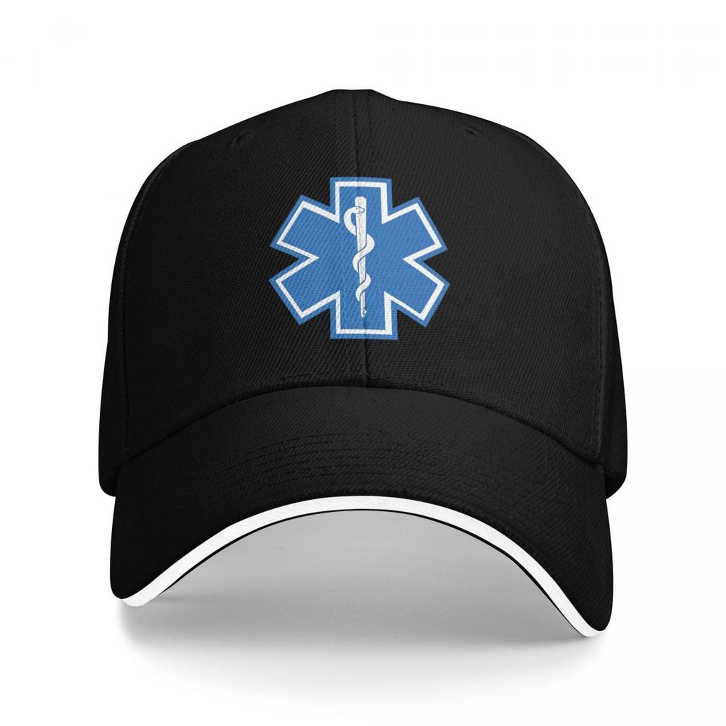 Унисекс Бейсболки Звезда Жизни EMT Экстренная Медицинская Повседневная Уличная Одежда Летние Спортивные Бейсболки Кепка Хип-хоп Кепки