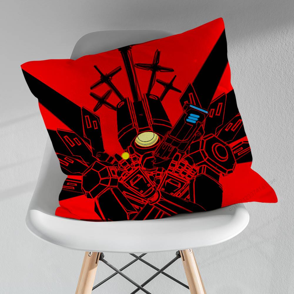 Game UUltrakill Shooting Throw Pillow Case Living Room Sofa Cushion Cover For Home Bedroom Decoration Protector