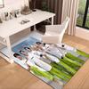 Seven-teen Group  Carpet, Chair Rug,Rug for Office Bedroom living rooms, Doormat decor Fan Gift Christmas Gift