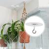 Self-Adhesive Water Resistant Ceiling Hooks Home Decoration Tools for Plants, Wind Chimes, Decorations, Lights, Balloons