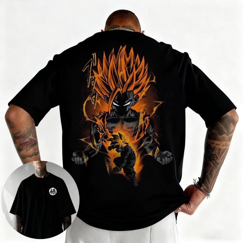 Летняя футболка с принтом Супер Аниме Dragon Ball Укун