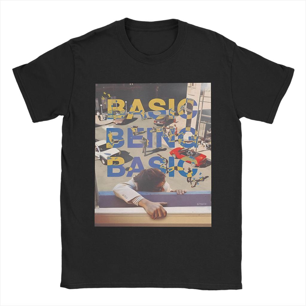 All Seasons Basic Being Basic By Djo T Shirt For Unisex 100 Cotton Tshirts Short Sleeve Clothes