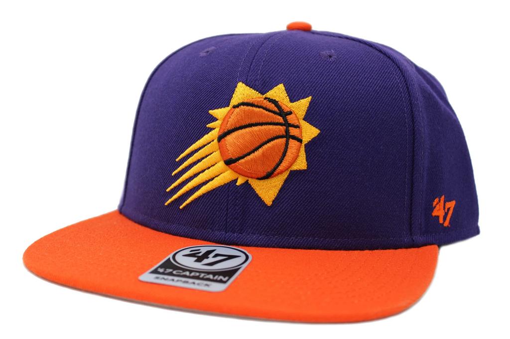 Seven Cap NO SHOT TWO TONE 47 CAPTAIN NBA Phoenix Suns Phoenix Suns [Forty Brand]