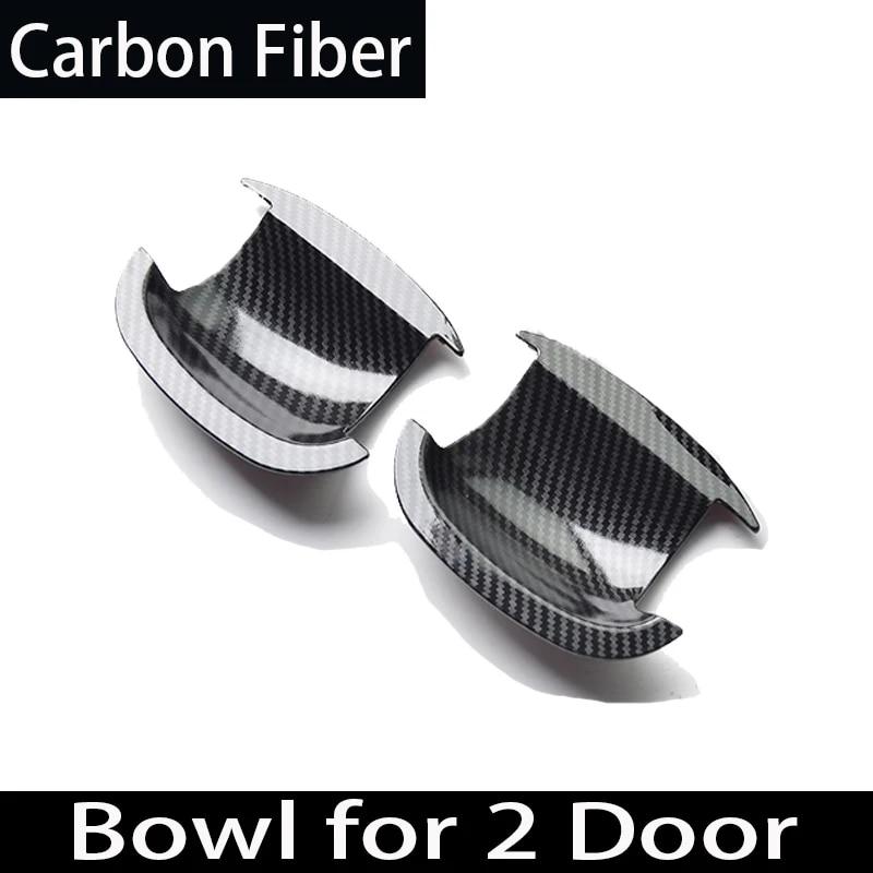 Экстерьер из углеродного волокна для Volkswagen VW Scirocco 3 MK3 2008 ~ 2017 2009, хромированный глянцевый черный чехол для дверной ручки, чаша, автомобильные аксессуары