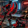 Assembly Completed T13 3D Action Figure Set Dummy Robo Titan 13 Action Figures 3D Printed Multi-Jointed Toy