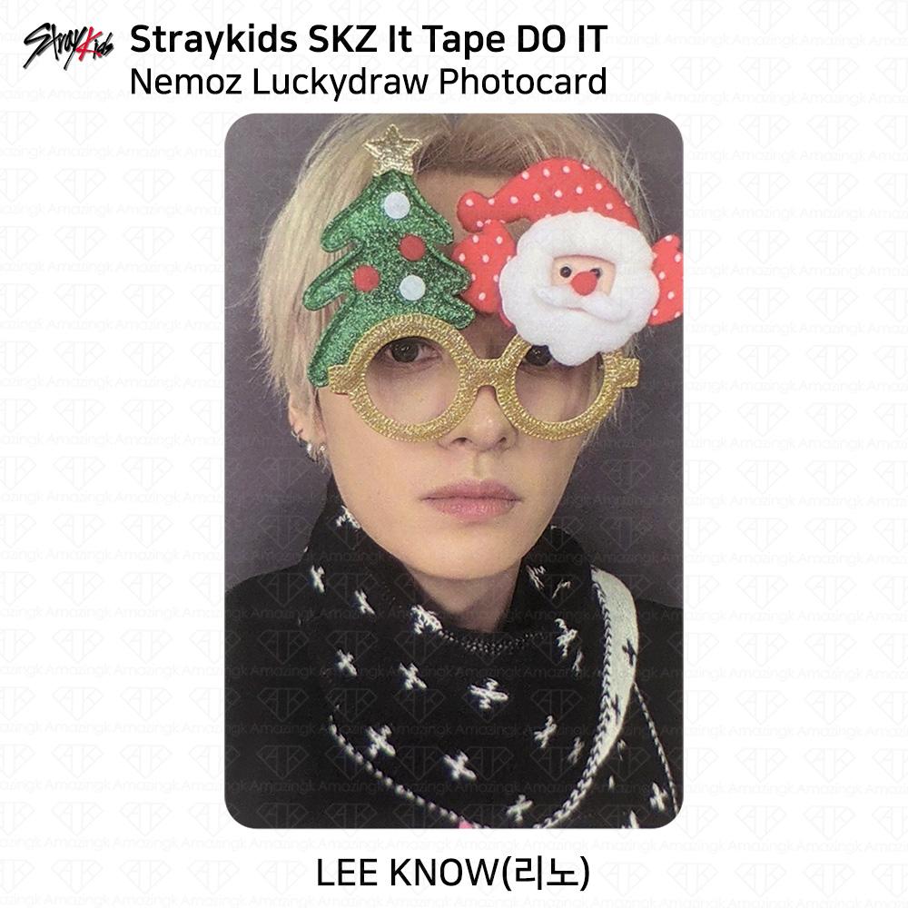Stray Kids SKZ It Tape DO IT Nemoz Luckydraw Фотокарточка Бан Чан Ли Но КПОП