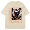 Anime My Hero Academia Graphic T-Shirt Vintage Harajuku Fashion Bakugou Katsuki Short Sleeve Men Women Oversized Cotton T Shirt