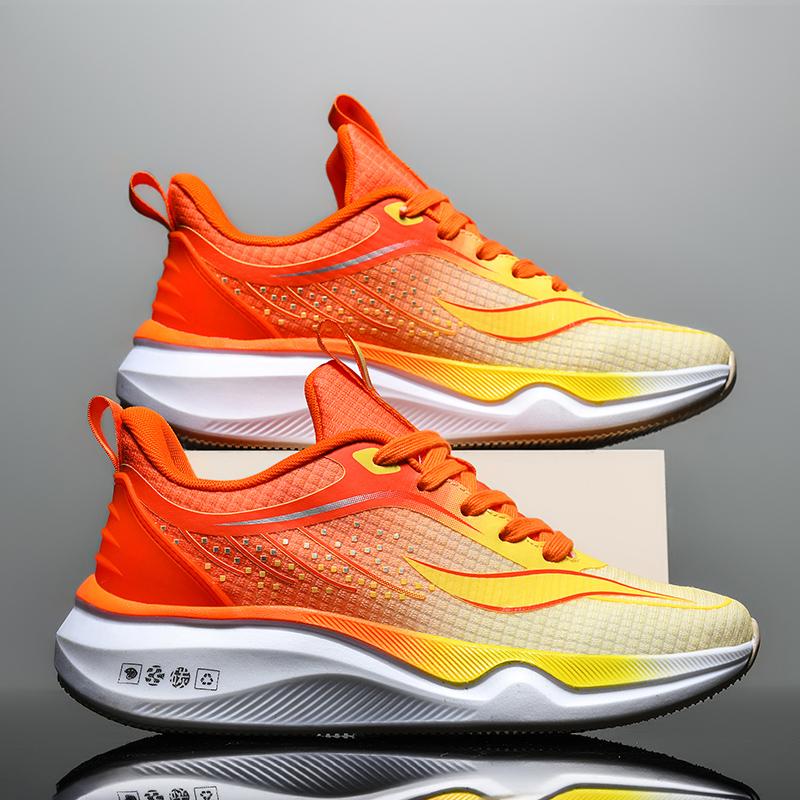 Кроссовки для бега Marathon Air Cushion для мужчин, дышащие, легкие, женские, удобные, спортивные, нескользящие, с углеродной пластиной