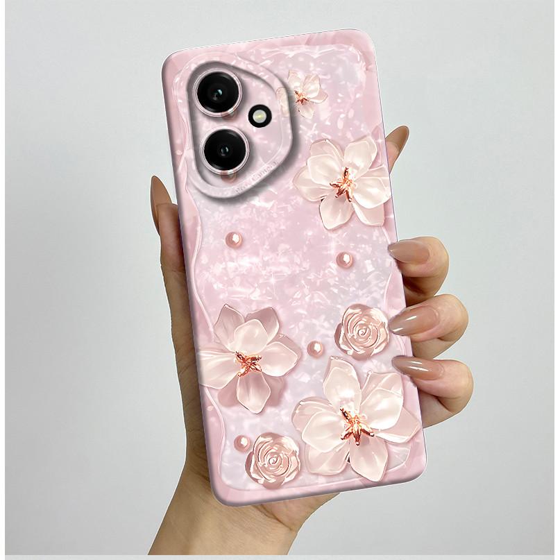 For Huawei Honor 400 Pro 5G Case Aesthetic Butterfly Flowers Anti-Slip Shockproof Silicone Cover For honor 400 400pro Funda Capa