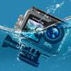 Экшн-камера 5K 4K 60FPS, стабилизация изображения, WIFI, видеокамера для экшн-съемки, двойной экран, для активного отдыха, велоспорта, водонепроницаемость 30 м, с пультом дистанционного управления