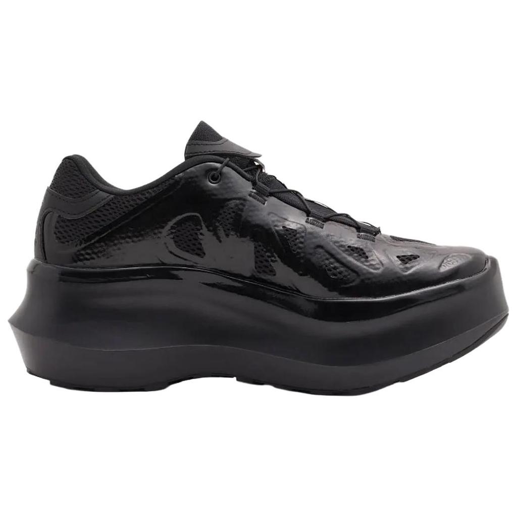 Salomon X Comme Des Garçons XT-Whisper Void Platform Comfortable Running Shoes Women sneaker Black L45451600