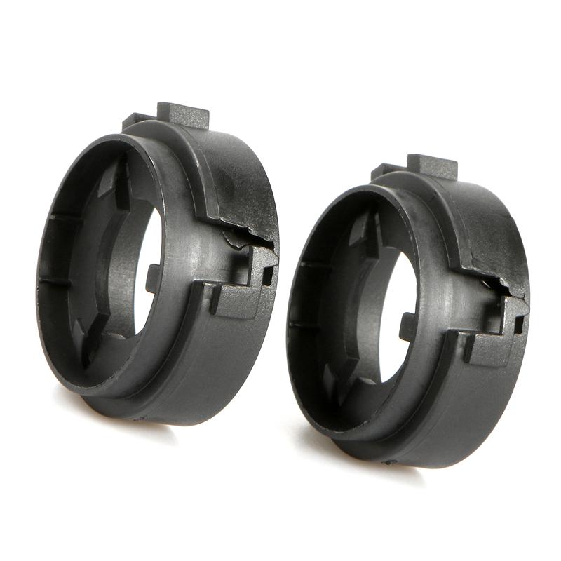 2 шт. для Volkswagen Golf-6 Sharan Scirocco, автомобильный H7, светодиодный держатель лампы для фар, адаптер для противотуманных фар, фиксаторы, зажимы, аксессуары