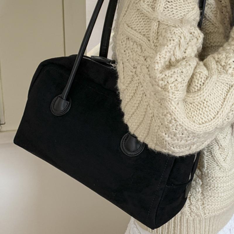 Ретро сумка-багет осень новая простая сумка-подушка простая сумка подмышку женская модная сумка через плечо