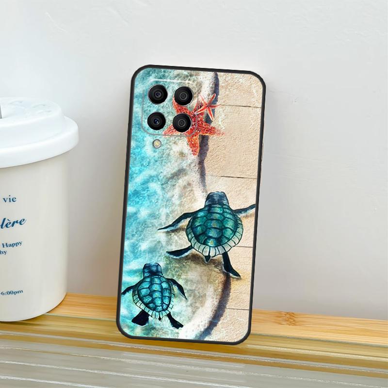 Чехол 'Бирюзовая Морская Черепаха Oceanlife' Для Samsung Galaxy M53 M13 M06 M16 M31 M11 M35 M55 M15 M56 M36 M12 M32 M52 M14 M34 M54