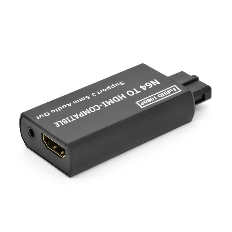 Конвертер, совместимый с игровой консолью и HDMI, с цифровым видео-аудио адаптером с выходом HD 3,5 мм